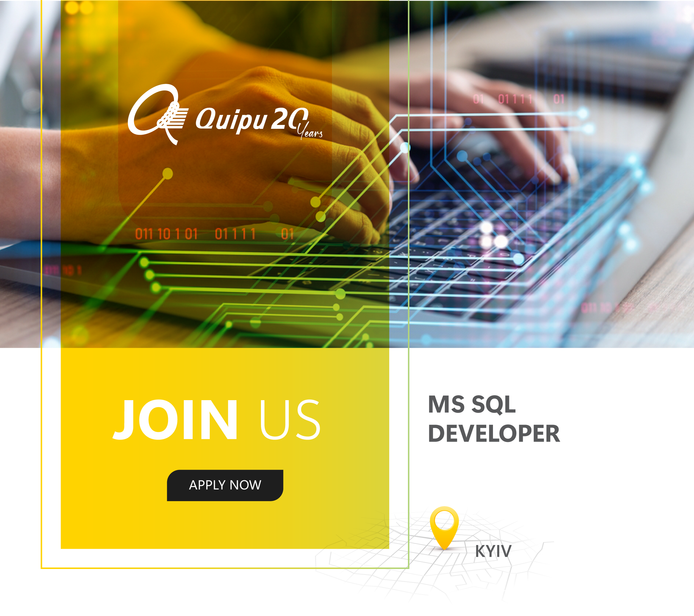 DataVault MS SQL Developer – Kyiv