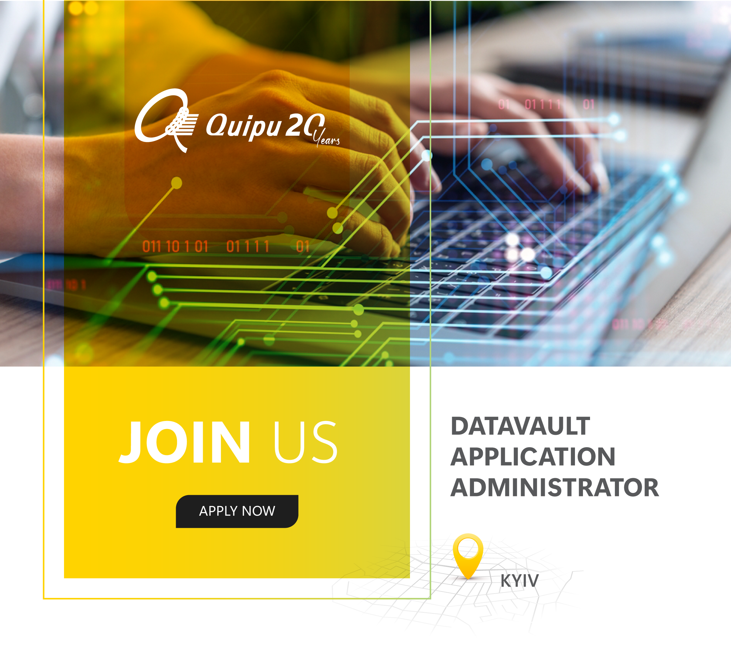 DataVault Application Administrator -Kyiv