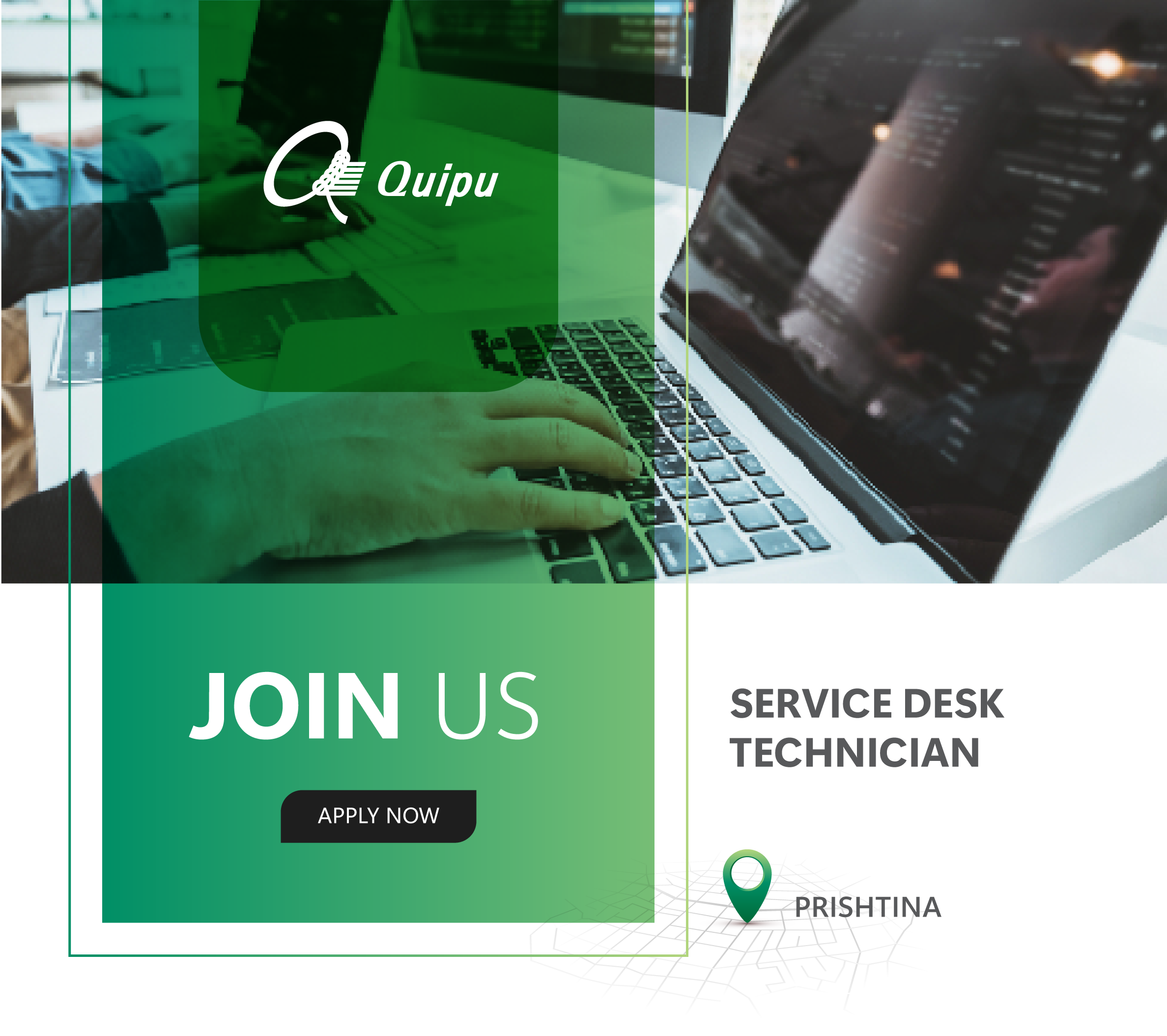 Service Desk Technician – Prishtina