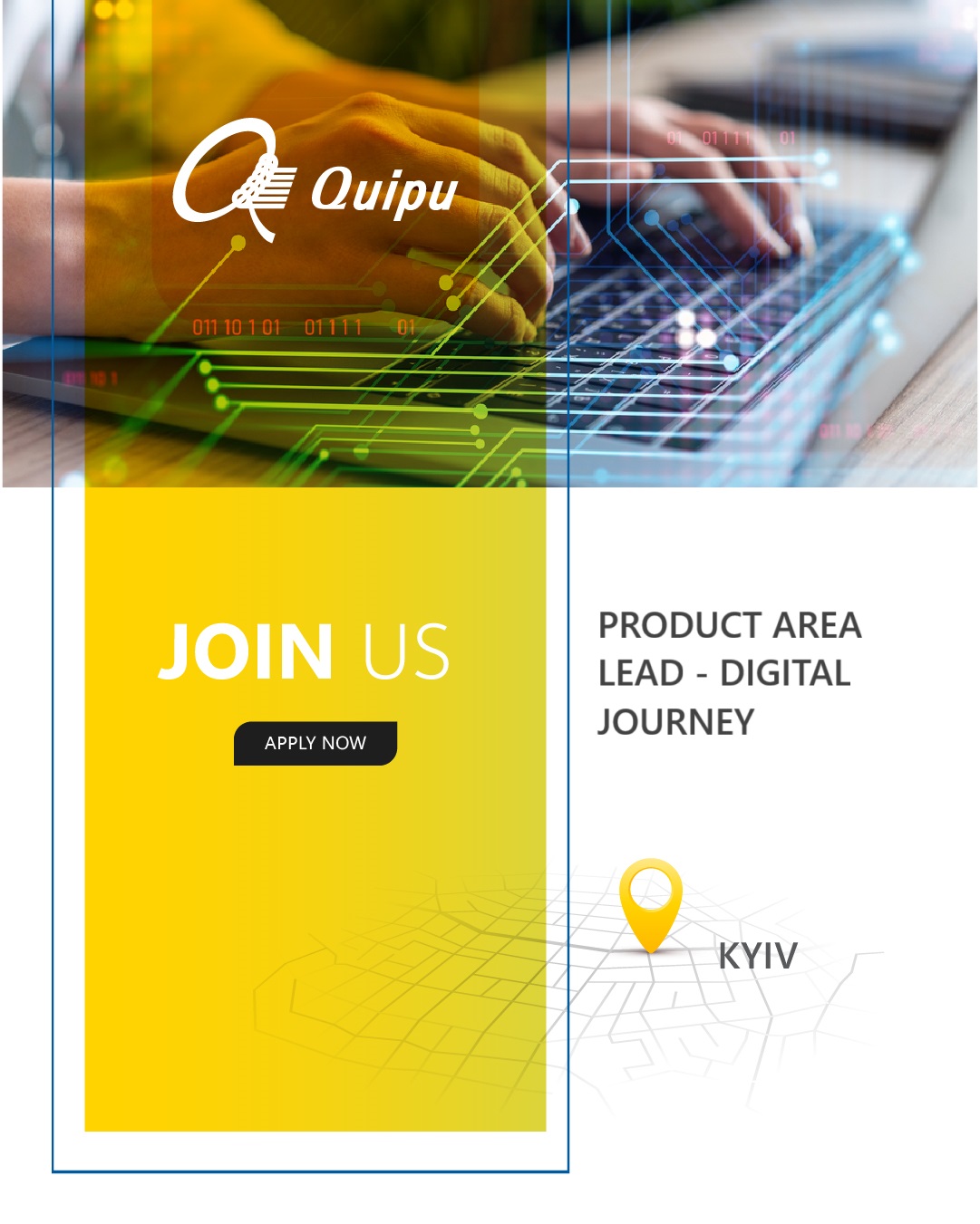 Product Area Lead for Digital Journey